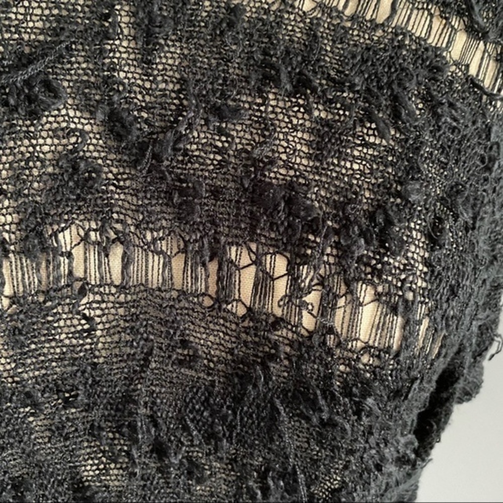 High Low Distressed Sweater - Picture 4 of 4